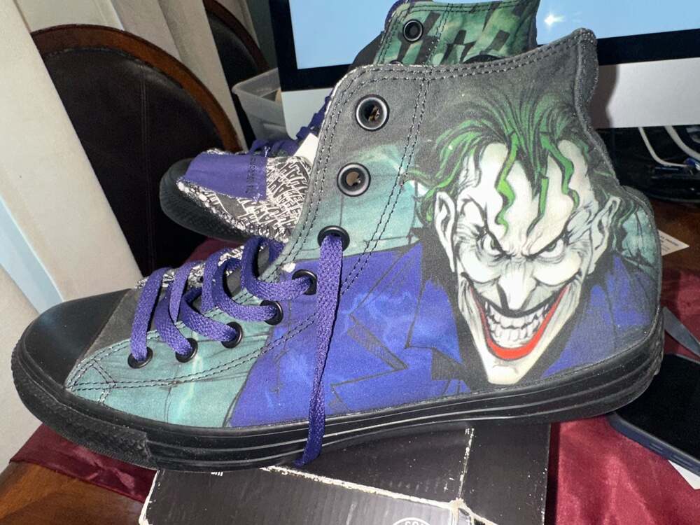 Converse Chuck Taylor All Star Hi DC Comics The Joker High Top Sneakers